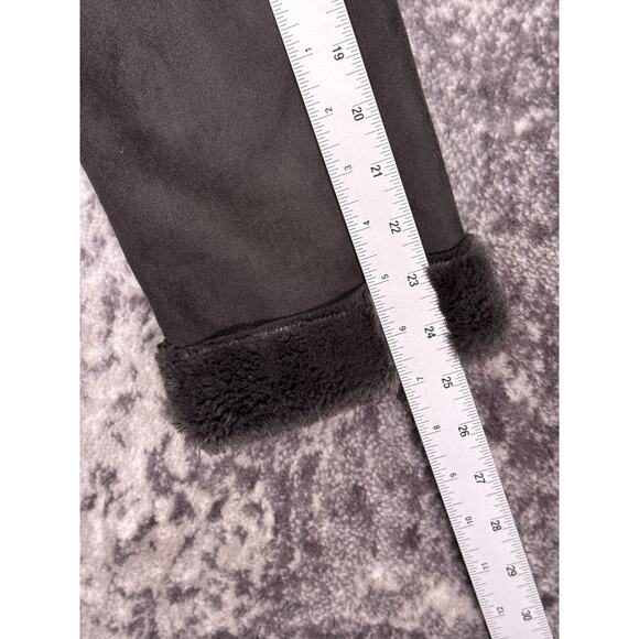 Johnny Was Jacket Large Womens Pete Greta Gray Faux Sherpa Fur - Picture 5 of 8